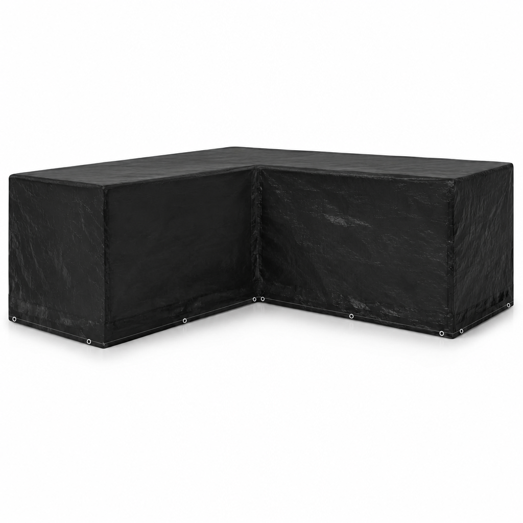 Housse de Protection Imperméable pour Salon de Jardin en L - 250x250x90 cm