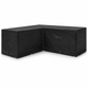 Housse de Protection Imperméable pour Salon de Jardin en L - 250x250x90 cm
