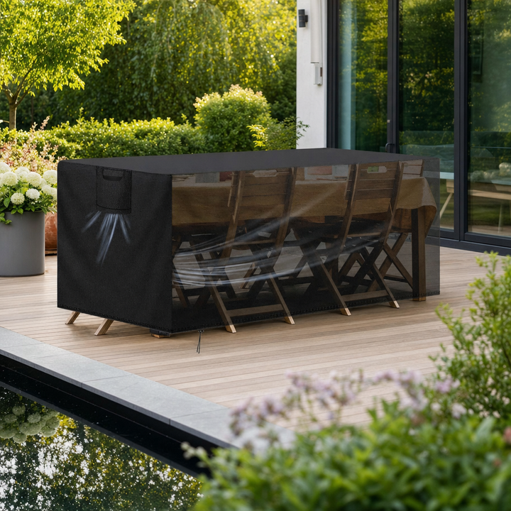 Housse de protection imperméable pour salon de jardin - Toile Oxford 420D