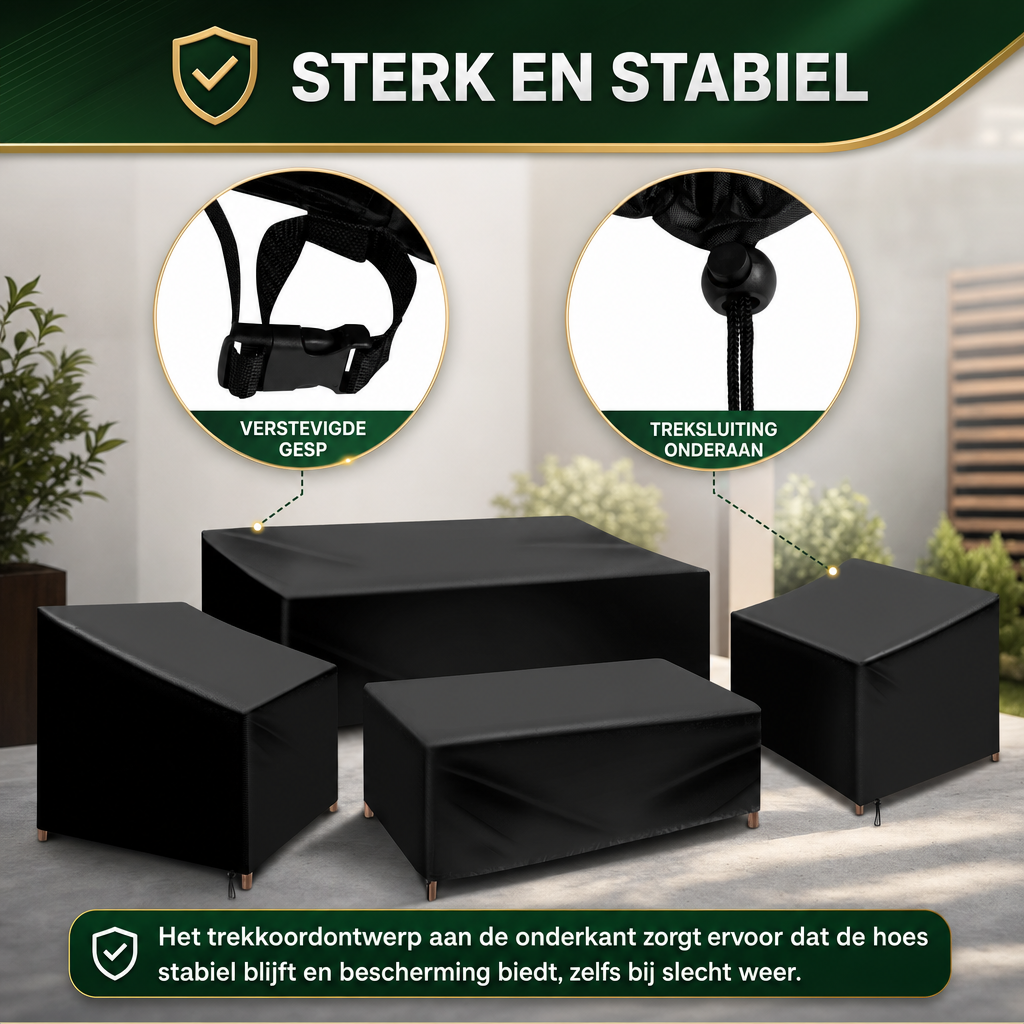 Housse de Protection Salon de Jardin Imperméable - Set de 4