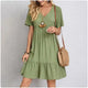 Chic Manche Courte – Robe d'Été Chic Manches Courtes