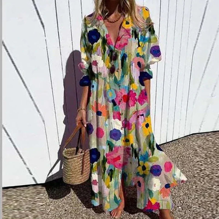 Maxi Imprimée – Maxi-Robe à Imprimé