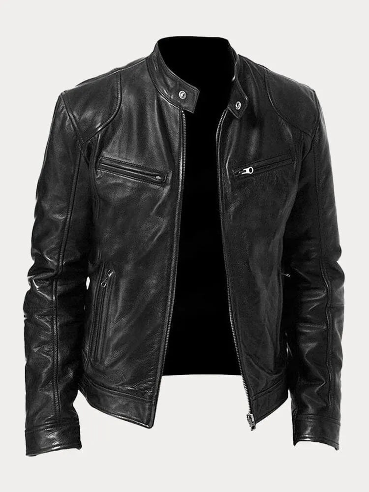 Daniel – Veste en Cuir Homme Intemporelle