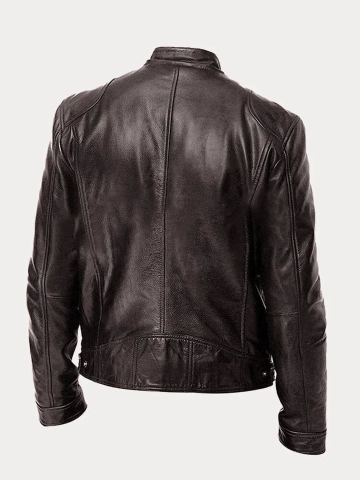 Daniel – Veste en Cuir Homme Intemporelle