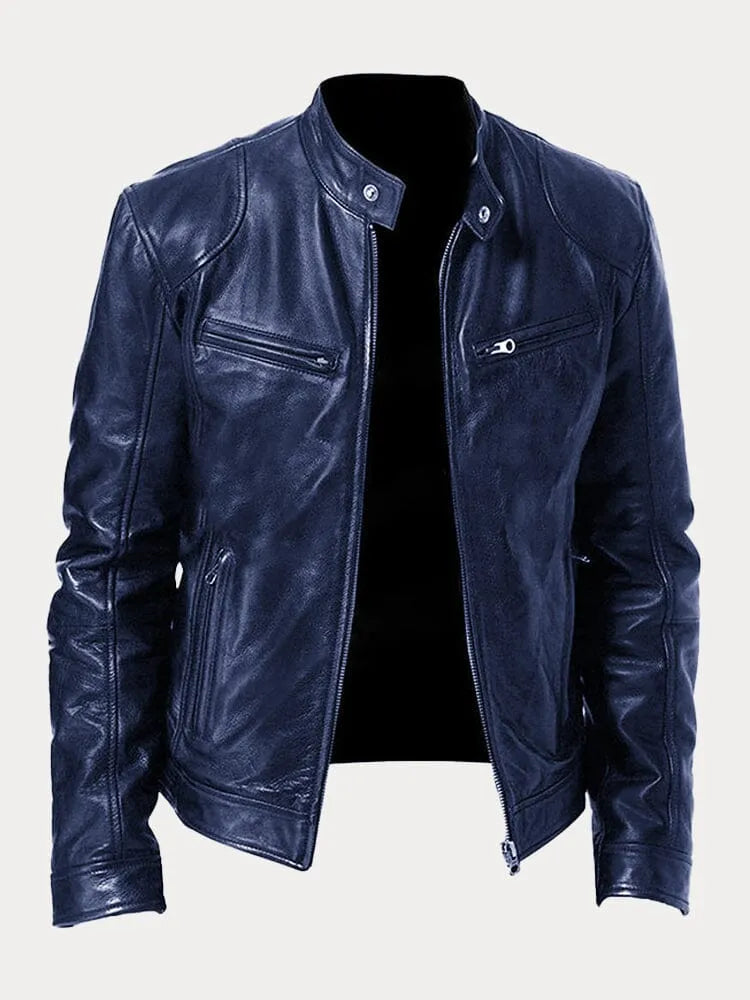 Daniel – Veste en Cuir Homme Intemporelle