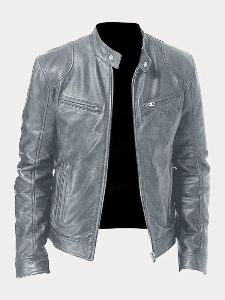 Daniel – Veste en Cuir Homme Intemporelle