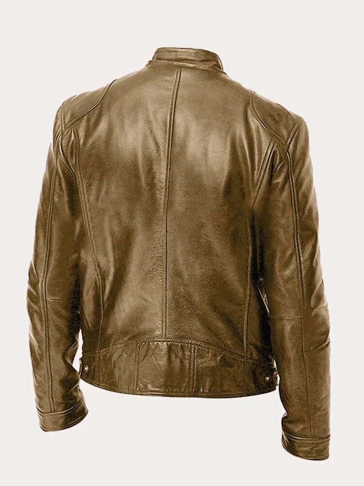 Daniel – Veste en Cuir Homme Intemporelle