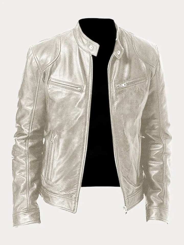 Daniel – Veste en Cuir Homme Intemporelle