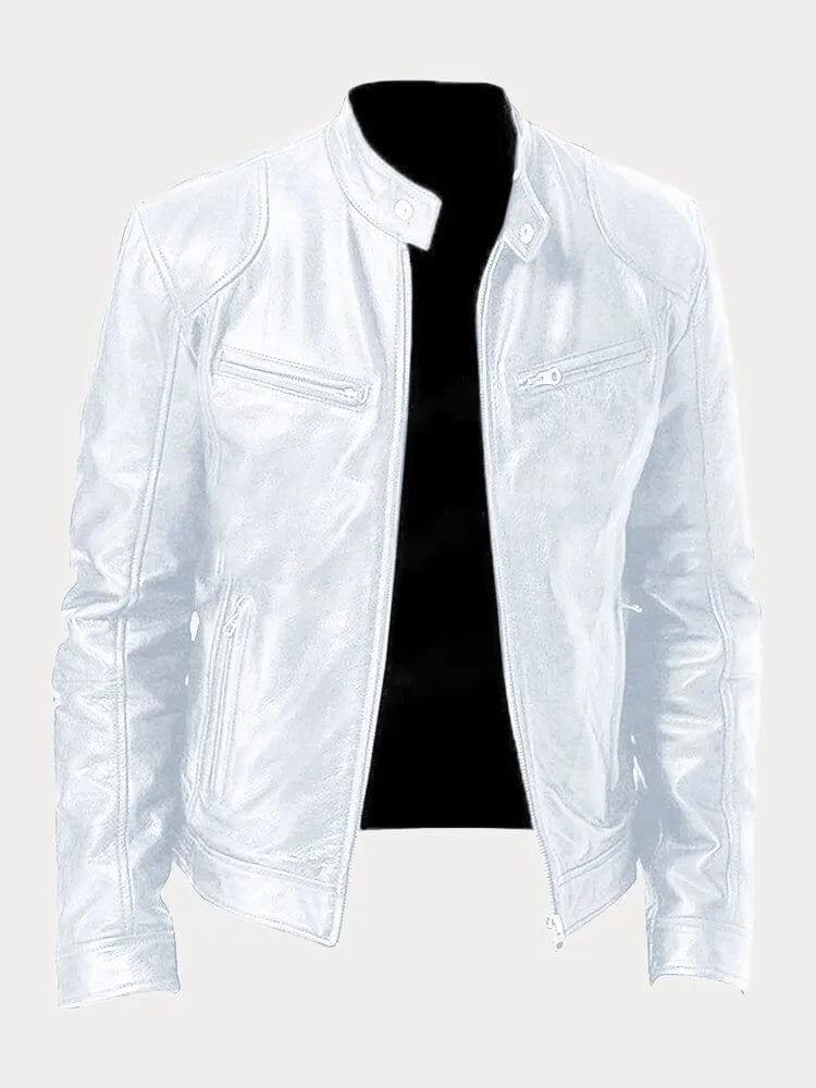 Daniel – Veste en Cuir Homme Intemporelle