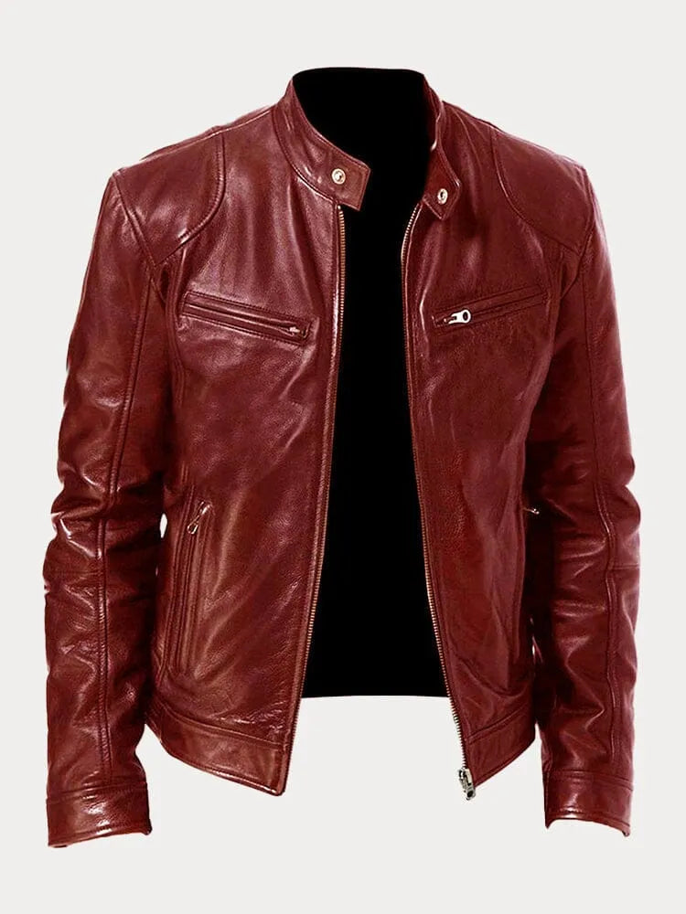Daniel – Veste en Cuir Homme Intemporelle
