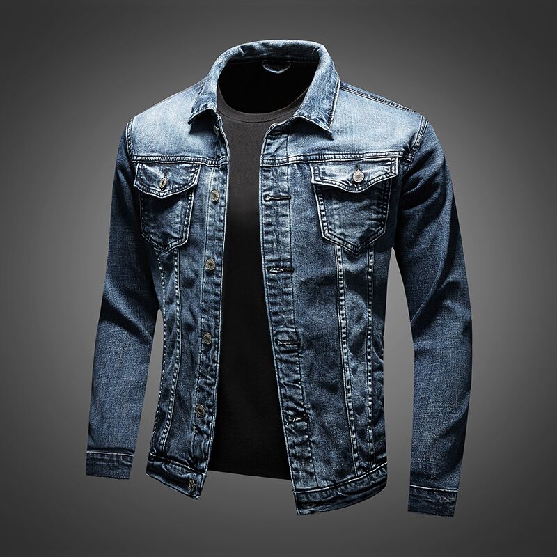 Louis – Veste en Jean Homme Classique