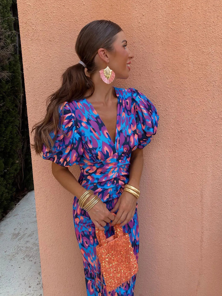 Été Coloré – Robe d'Été Élégante Colorée