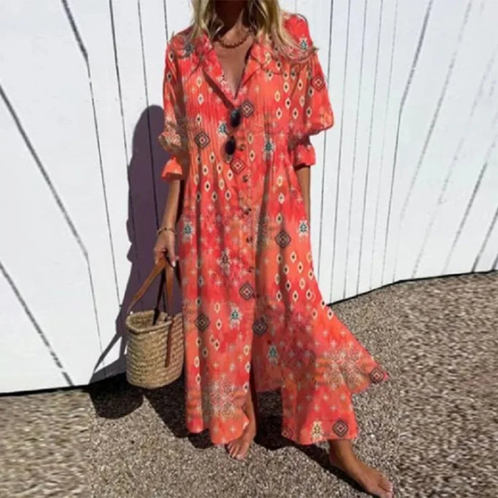 Maxi Imprimée – Maxi-Robe à Imprimé