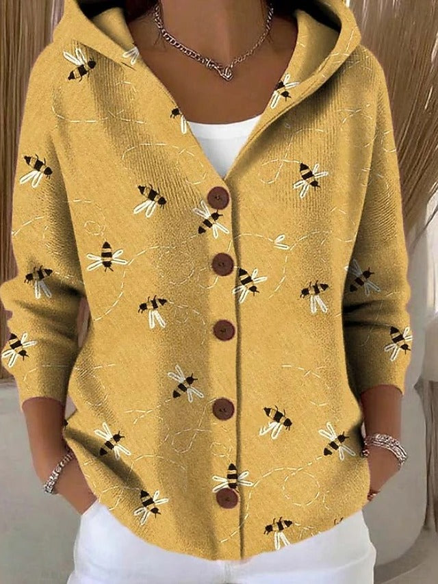 Mosaïque – Gilet à Capuche Patchwork