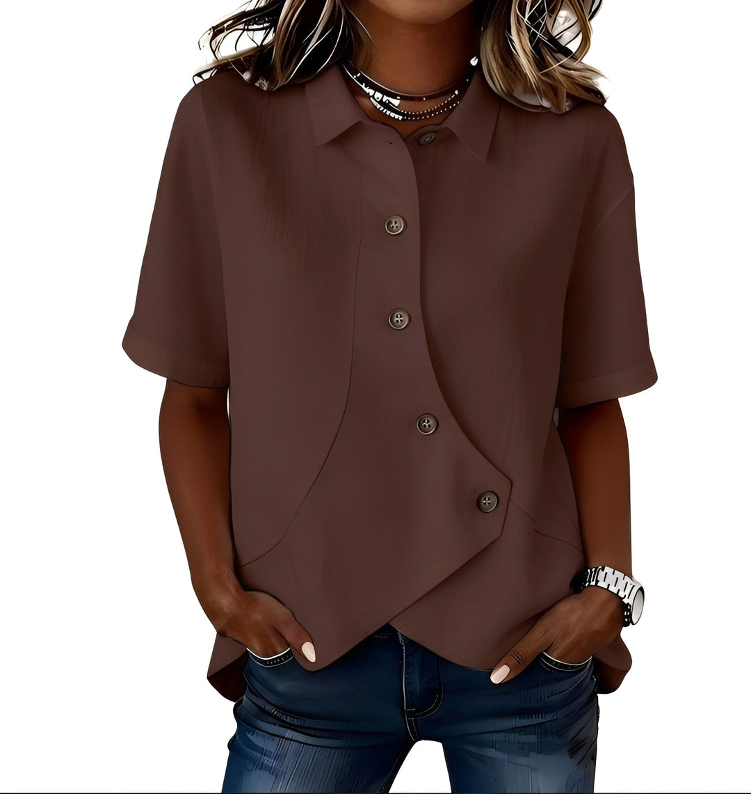 Lin Mêlé – Shirt en Mélange de Lin