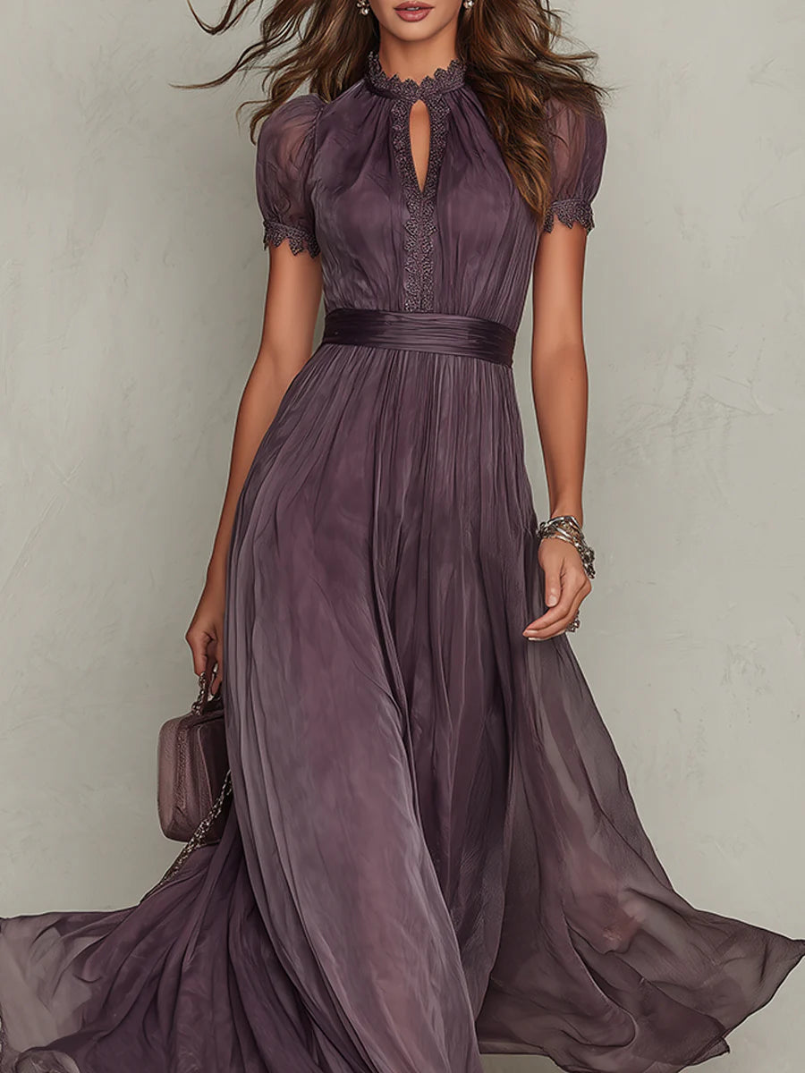 Améthyste – Robe d'Été Violette