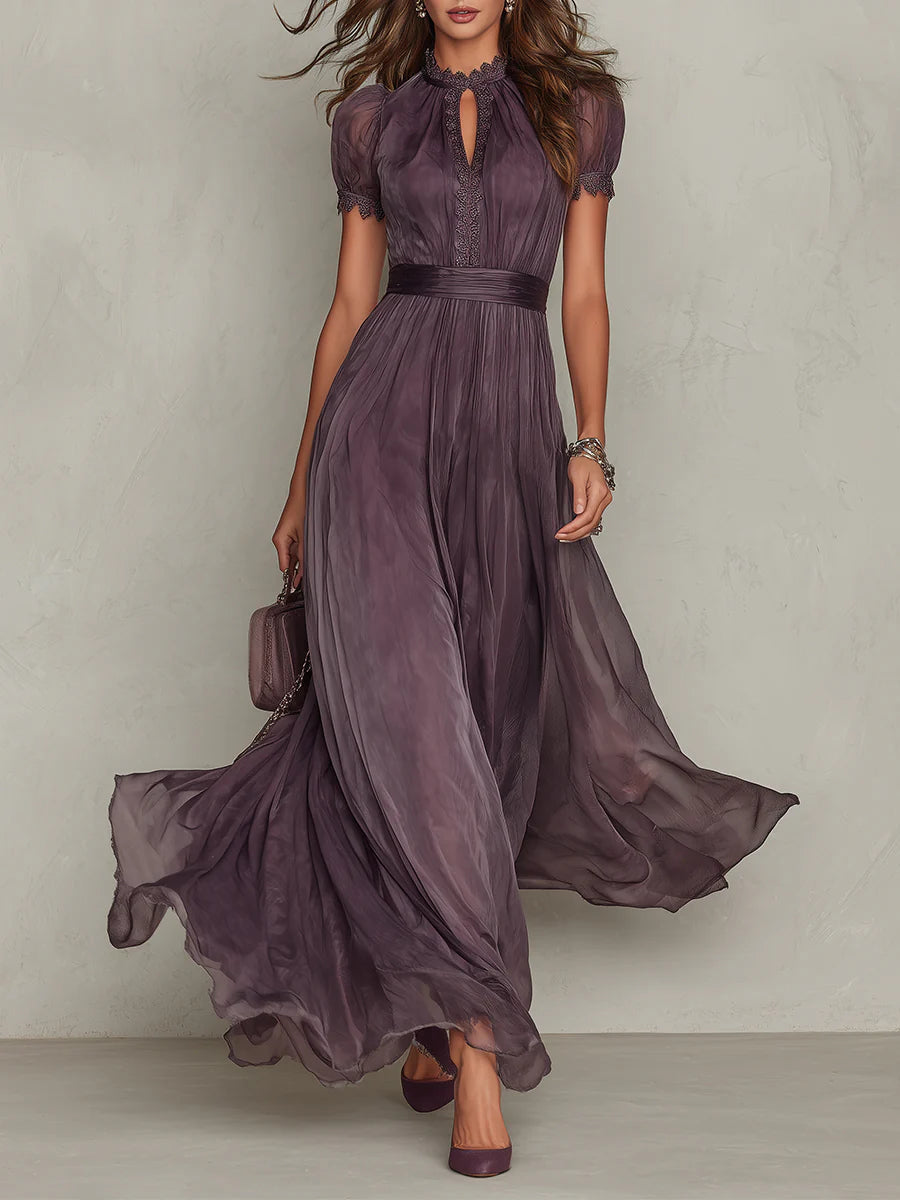 Améthyste – Robe d'Été Violette