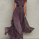 Vintage Violette – Robe d'Été Vintage Violette