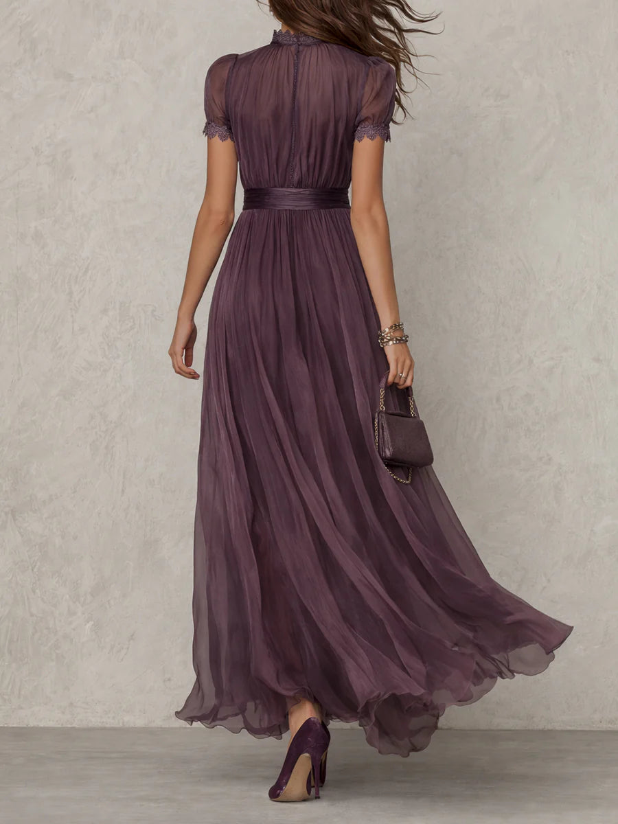Vintage Violette – Robe d'Été Vintage Violette
