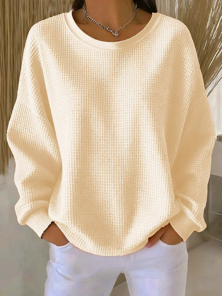 Gaufré Oversize – Pull Gaufré Oversize