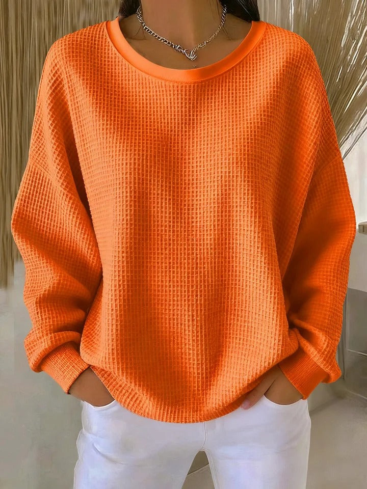 Gaufré Oversize – Pull Gaufré Oversize