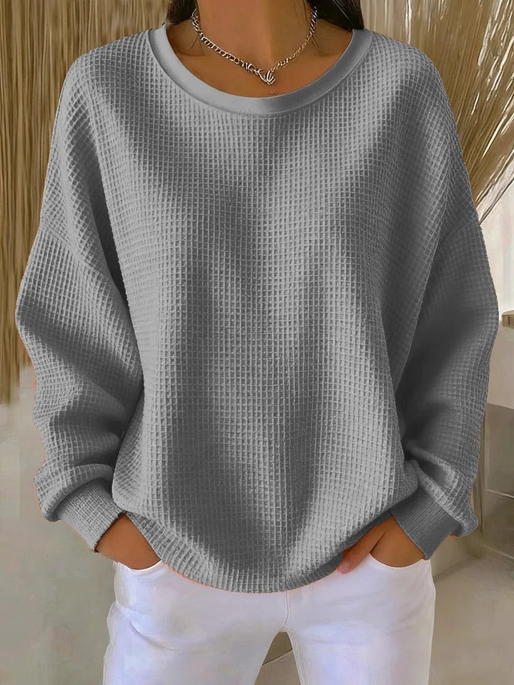 Gaufré Oversize – Pull Gaufré Oversize