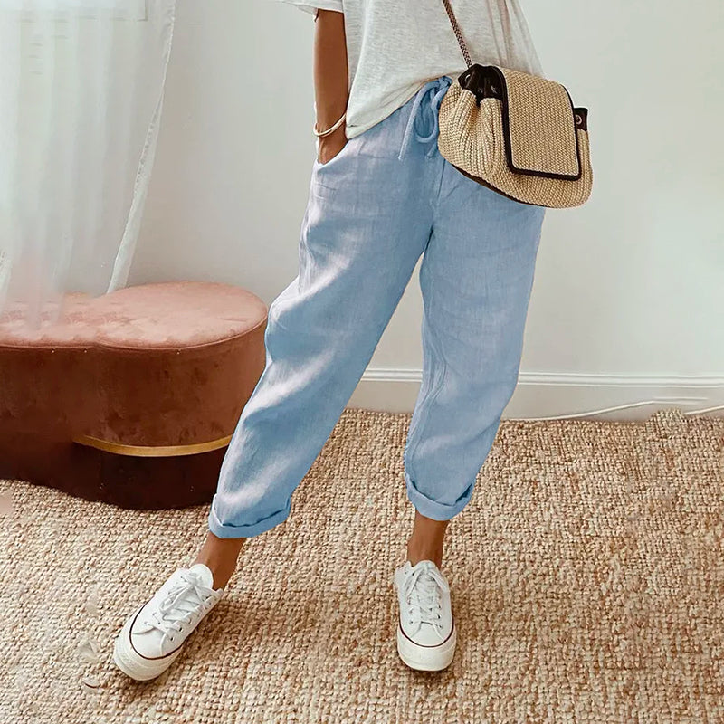 Margot – Pantalon d'Été Fluide