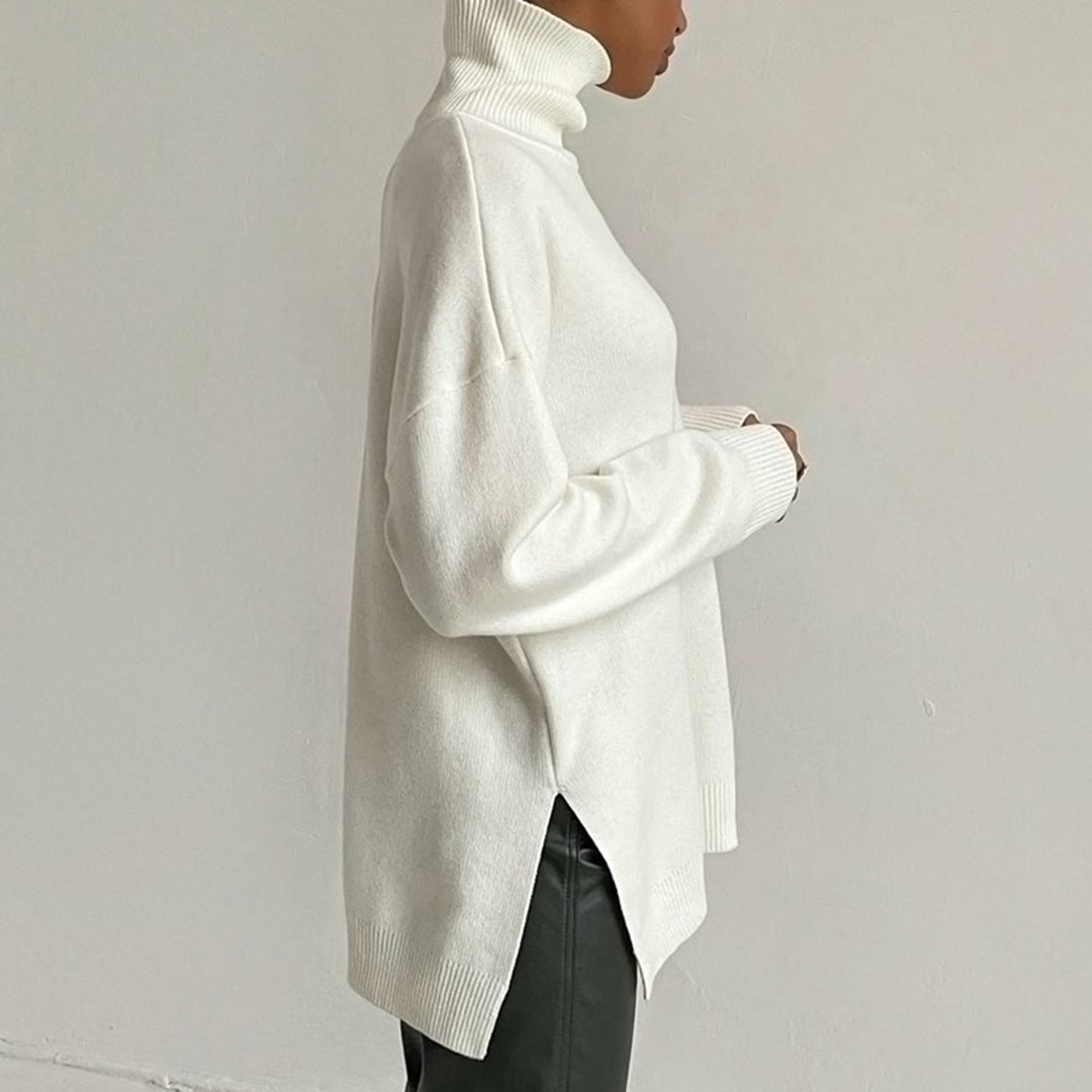 Aaliyah | Pull d'été élégant à fentes latérales