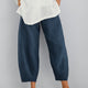 Crop Coton – Pantalon Crop en Coton