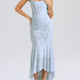 Delphine – Robe Maxi Cloche Romantique
