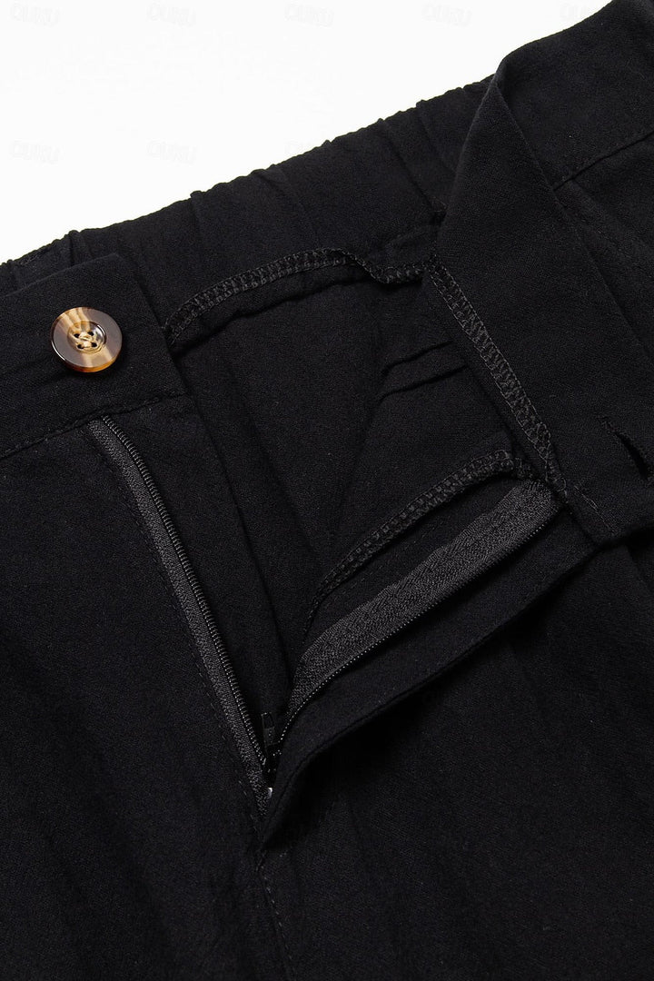 Steve – Short en Lin Confort Homme