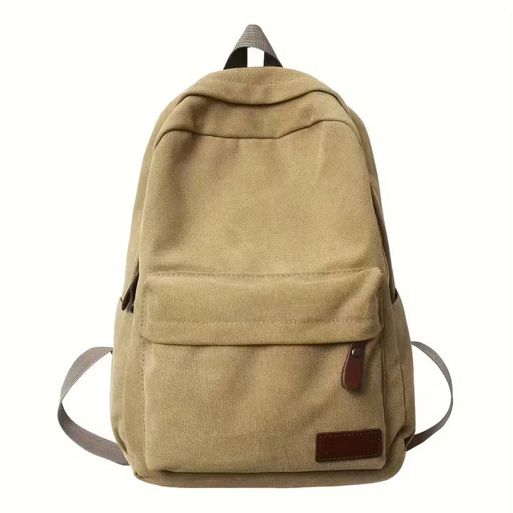 Sac à dos en toile avec poche avant