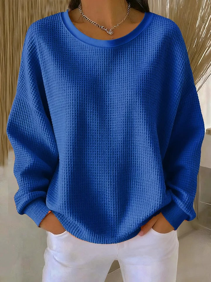 Gaufré Oversize – Pull Gaufré Oversize
