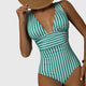 Rayures Maintien – Maillot de Bain Rayé à Armatures