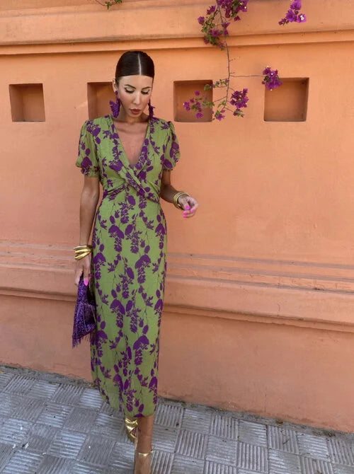 Été Coloré – Robe d'Été Élégante Colorée
