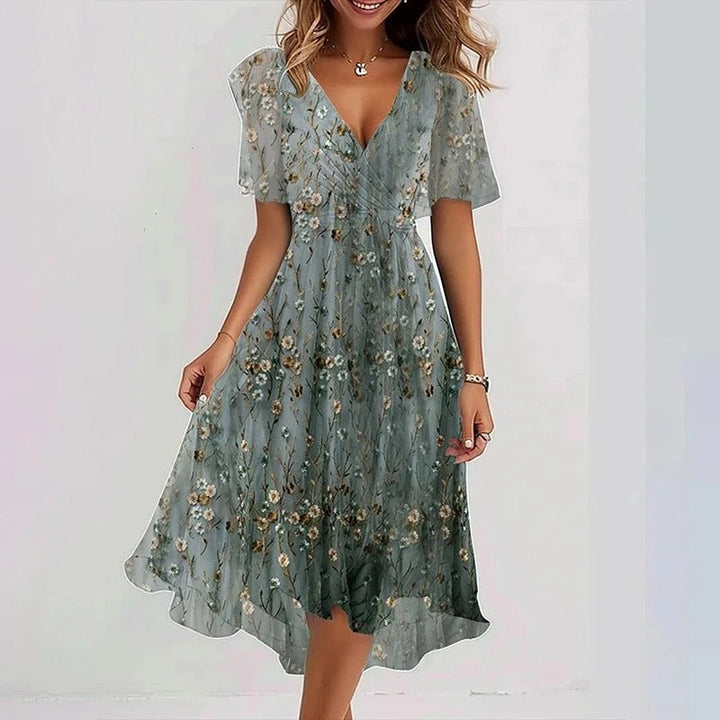 Céleste – Robe Élégante Éclatante
