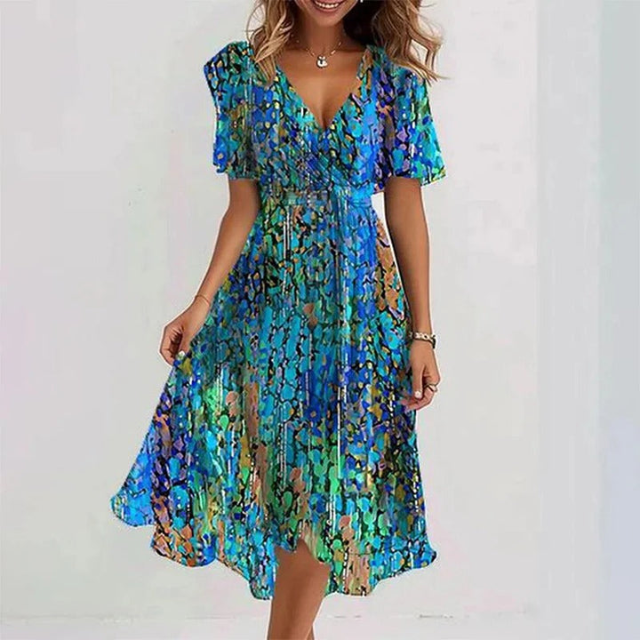 Céleste – Robe Élégante Éclatante