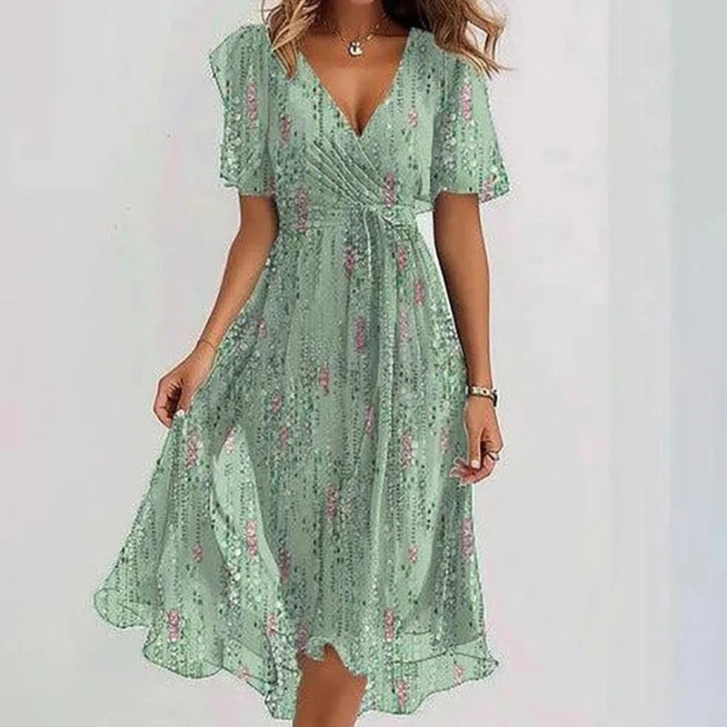Céleste – Robe Élégante Éclatante