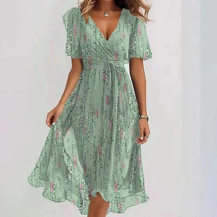 Céleste – Robe Élégante Éclatante