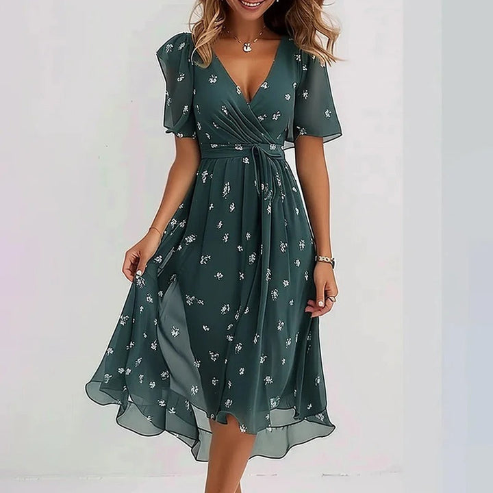 Céleste – Robe Élégante Éclatante