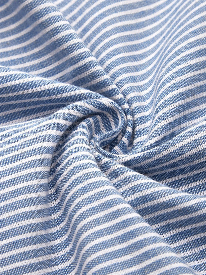 Rayures Midi – Robe Midi Rayée