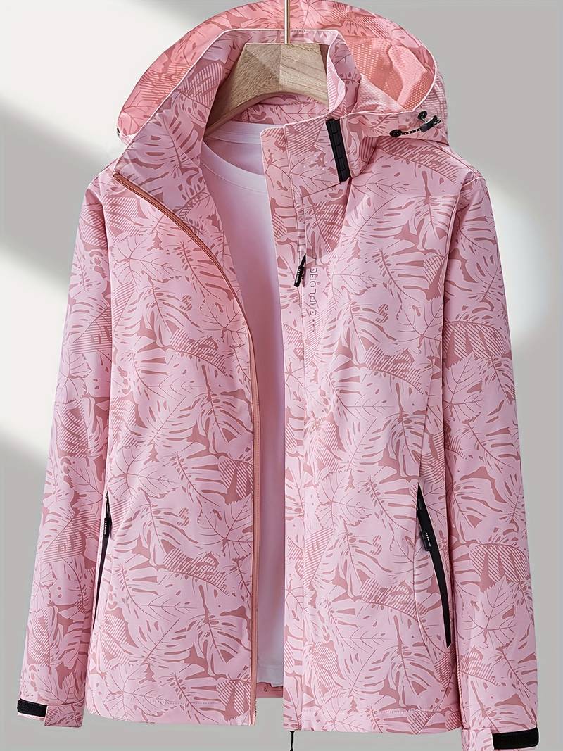 Emma – Veste Imperméable et Coupe-Vent à Capuche