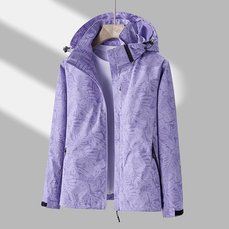 Emma – Veste Imperméable et Coupe-Vent à Capuche