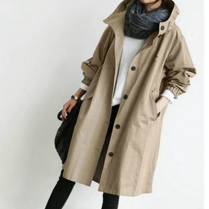 Esmée – Trench-Coat Long pour Femme