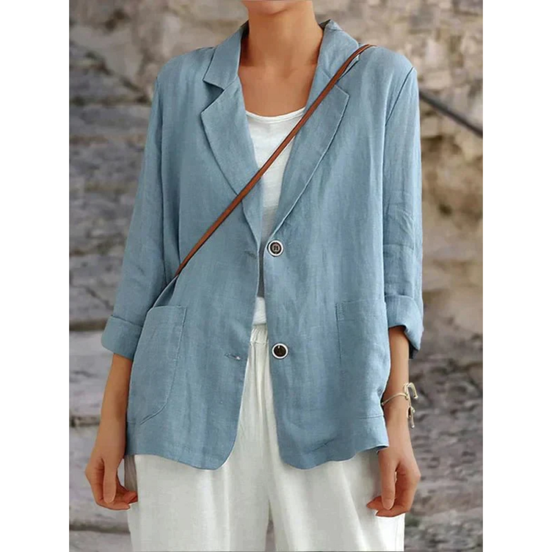 Esmée – Blazer en Lin pour Femme