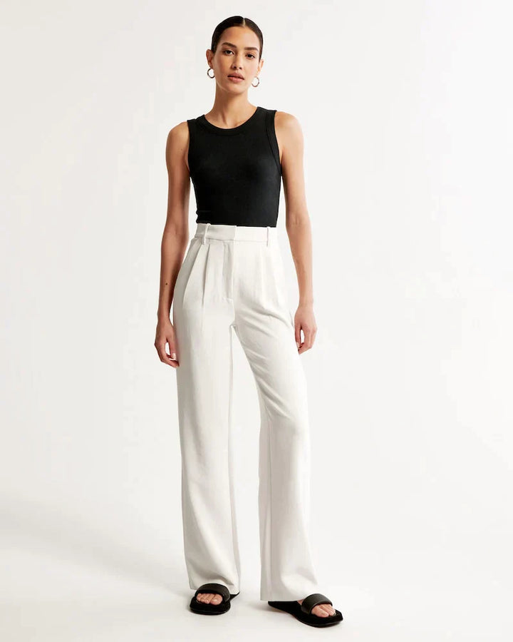 Femke – Pantalon Cintré Élégant