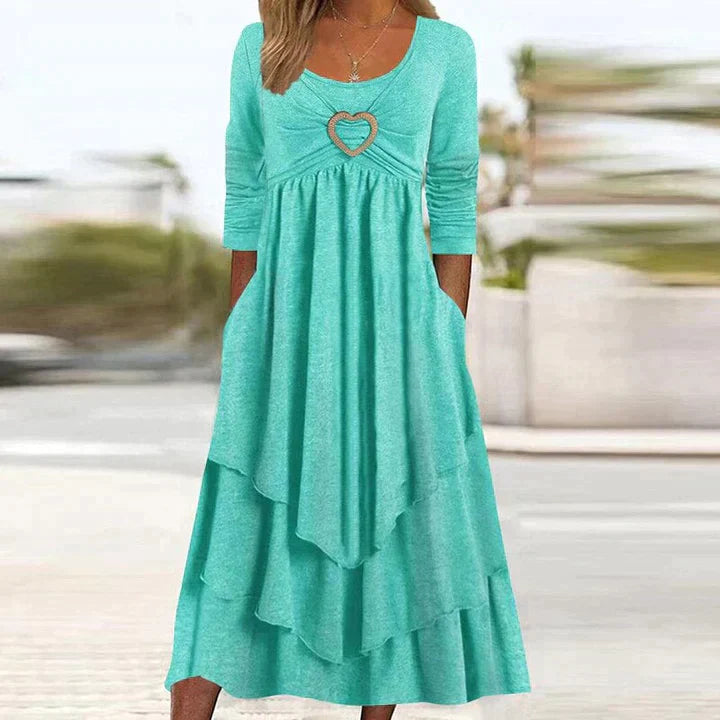 Fleur – Robe de Soirée au Style Épuré