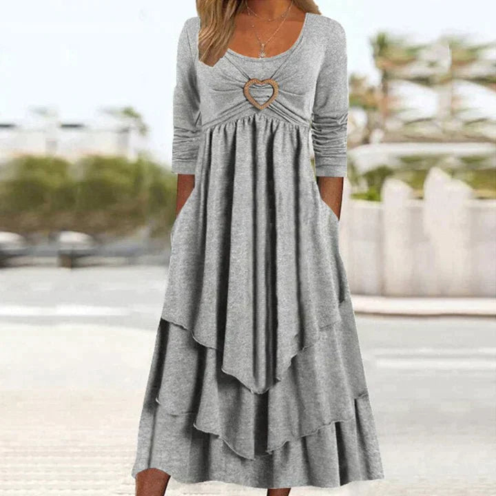 Fleur – Robe de Soirée au Style Épuré