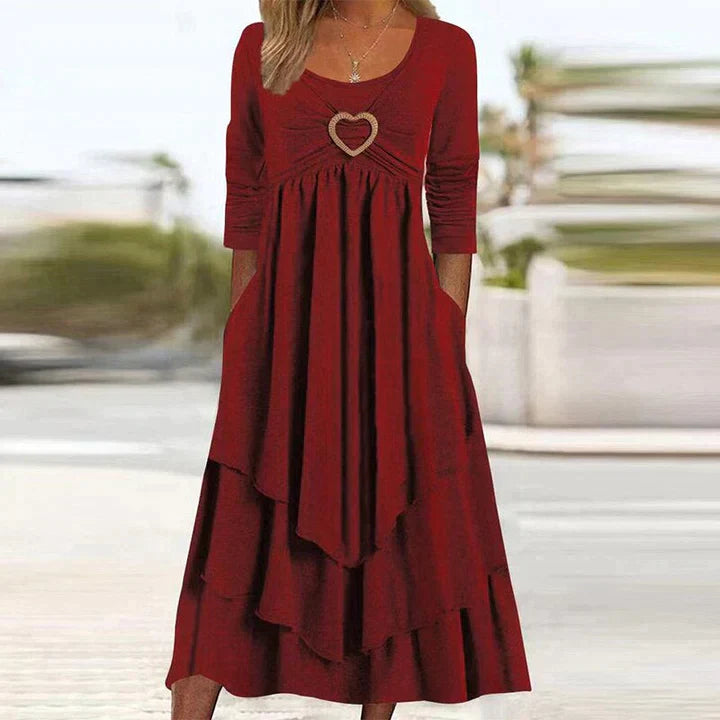 Fleur – Robe de Soirée au Style Épuré