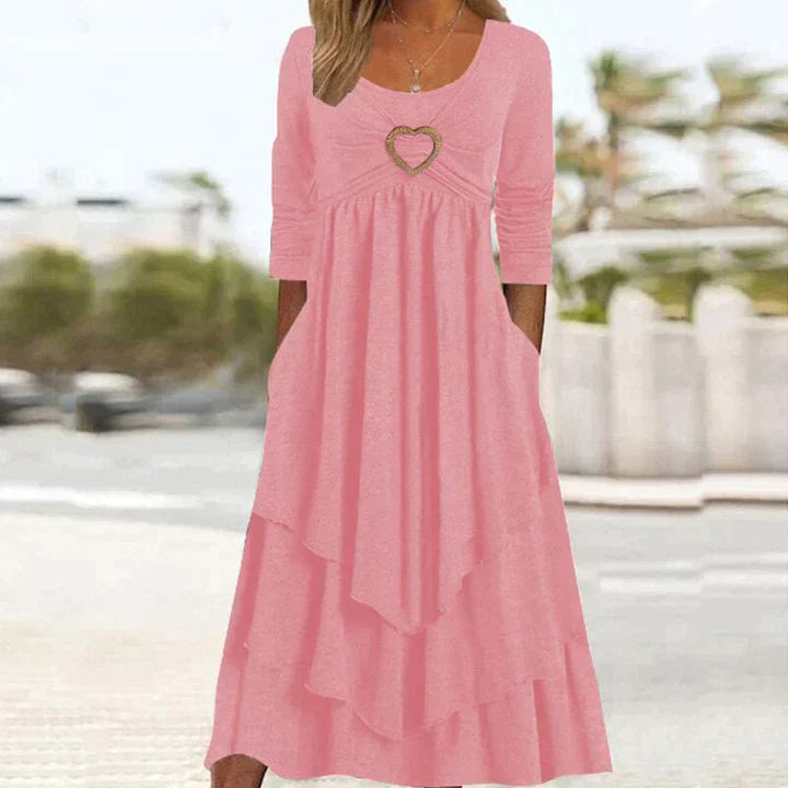 Fleur – Robe de Soirée au Style Épuré